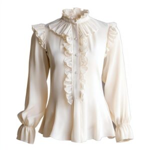 elegant blouse with flowy design delicate details ideal both professional casual settings isolated transparency background 997534 69774.jpg